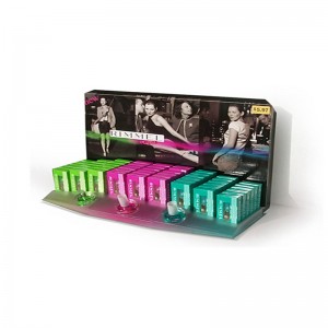 Suport atractiv pentru podea din hârtie pentru contor de carton