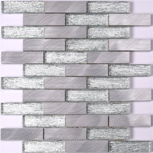 Sticla de sticlă metalică Home / House / Home Depot Tile HLC130
