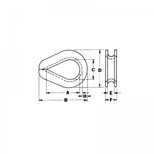 Grosime galvanizat G-414 Extra Heavy Duty