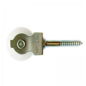 Ruliță cu ochi pivotant din aliaj de zinc turnat