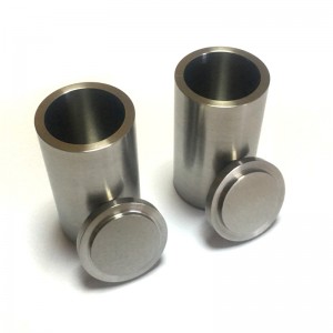 99.95% tungsten creuzet pentru topirea industriei