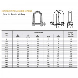 Tipul european de raclet galvanizat de tip mare