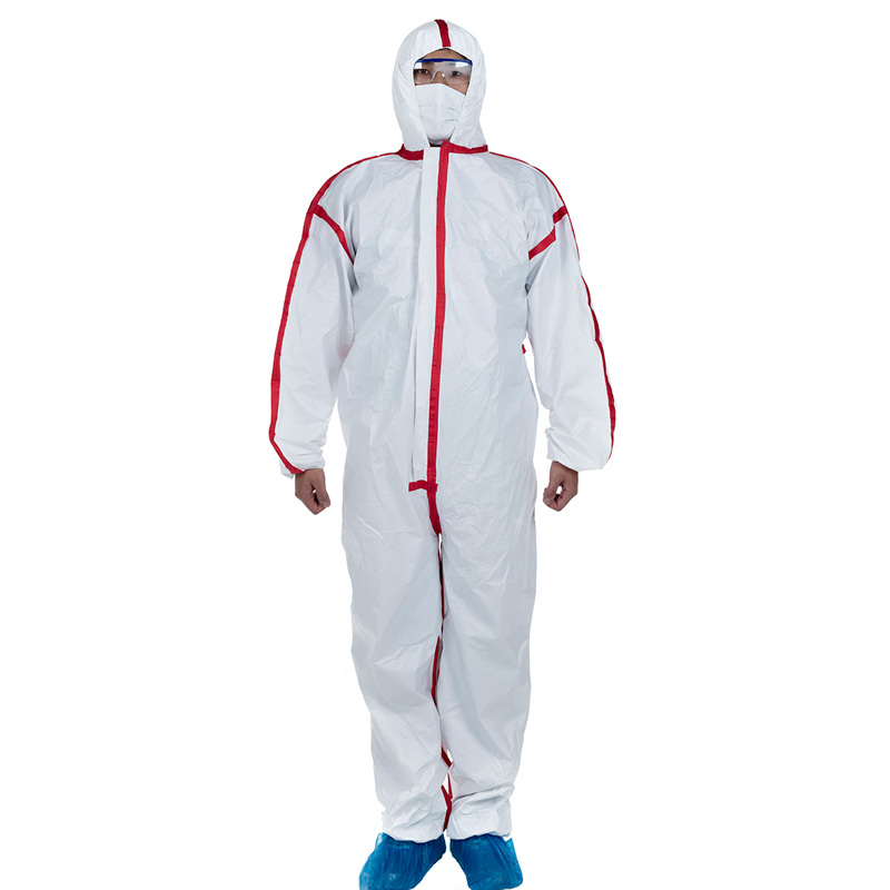 Coverall Microporous Class 5/6 Acoperișuri de unică folosință pentru microporous