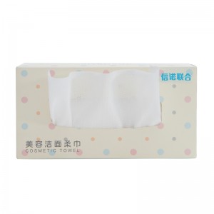 Ștergeți curățarea facială de unică folosință