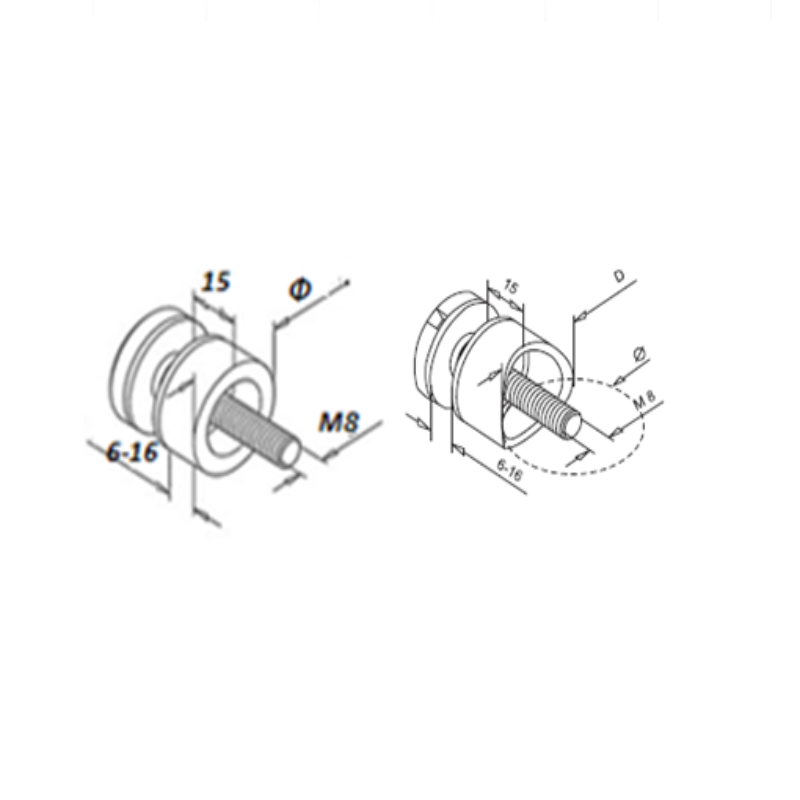 Adaptor de sticlă 30MM