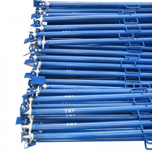 Schelă Perete Push Pull Prop Vopsit Albastru