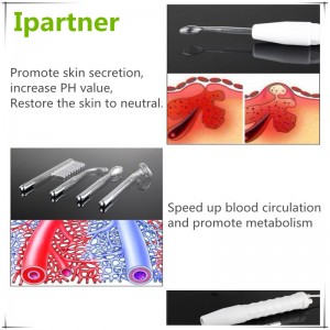 Vânzare la cald Darsonval de înaltă frecvență pentru tratarea acneei și căderii părului