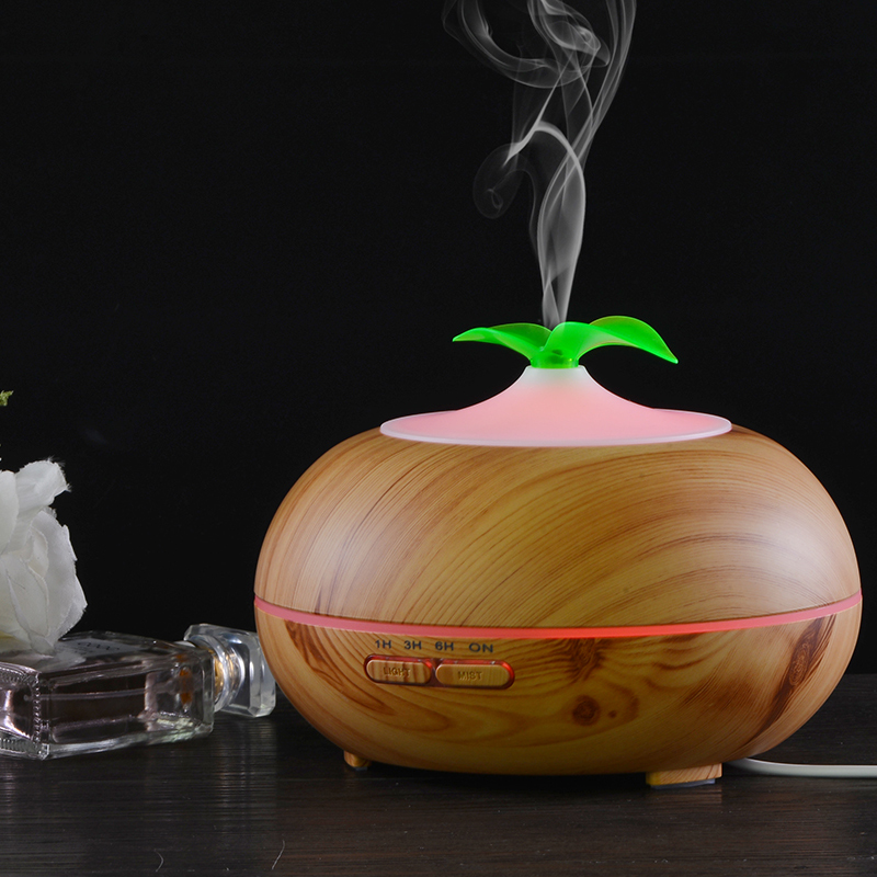 Vânzare la domiciliu fierbinte cu ultrasunete Aroma din lemn Aroma Mașină de difuzor de ceață