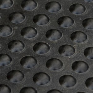 Covoraș de cauciuc rezistent la apă cu gură de scurgere pentru restaurant