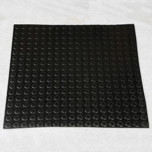 Placă rotundă din cauciuc ecologic Gresie din cauciuc covorașe stabile din cauciuc pentru grajd animial