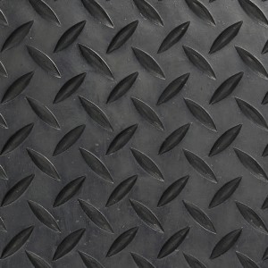 Rulot de foi de cauciuc cu model de tortoiseshell, canal de cauciuc stabil pentru agriacultural