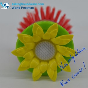 AKDB002 Perie de curățare a bucătăriei în formă de flori mici la îndemână