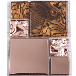 faianta clasica din sticla mozaik pentru decorarea casei si hotelului