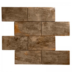 Placă mozaic Backsplash din cupru pentru baie și decorațiuni