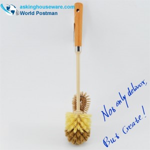 Peria de toaletă Akbrand Handle pentru plajă cu perie de curățare multifuncțională