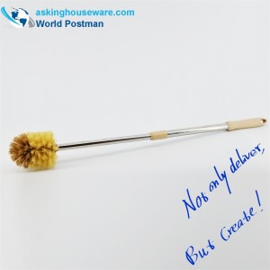 Perie de toaletă Akbrand Țeavă elastică din oțel inoxidabil