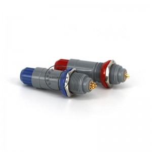 China produce conector circular de plastic push pull
