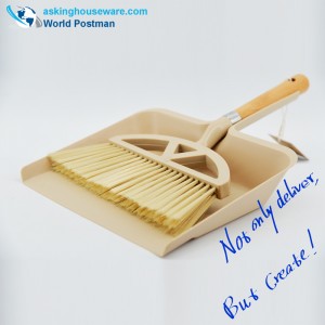 Băiatul cu mâner de plajă Akbrand Square Dustpan