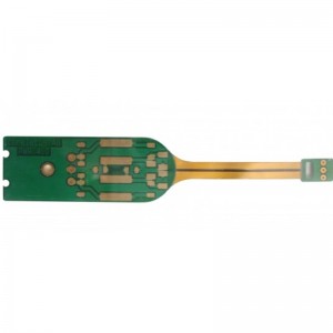 Rigid Flex PCB Placa de circuit de imprimare cu cerneală de mască de lipit verde