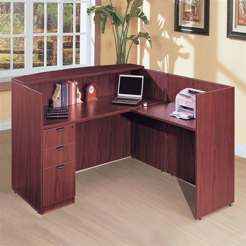 mobilier de birou laminat pentru piața americană - panouri E1 cu certificat CARB. Birouri, set U, casegood, bibliotecă, dulapuri etc.