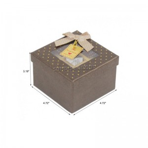 Cutie de ciocolată Macaroon din hârtie dură, realizată manual manual