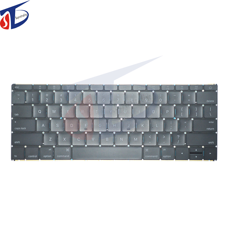 Testarea perfectă a tastaturii originale 100% din Marea Britanie / SUA pentru Apple Macbook Pro Retina 12 '' A1534