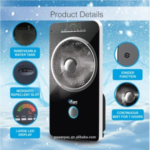 iFan -PowerPac Ventilator de aer cu ventilator de ceață cu ionizator (IF7878) Stocuri Aparate (stocuri disponibile)