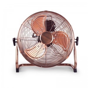 Ventilator de podea metalic de mare viteză de 16 \