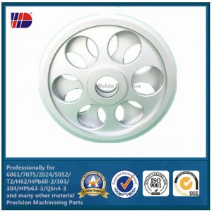 Prelucrare de cnc de precizie din fabrică Piese metalice de prelucrare CNC personalizate pentru mașină de spălat