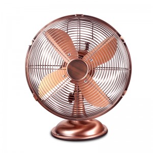 Masă de birou retro metal UE cu 12 inch vând la cald Ventilator unic cu viteză mare