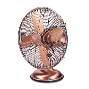 Masă de birou retro metal UE cu 12 inch vând la cald Ventilator unic cu viteză mare