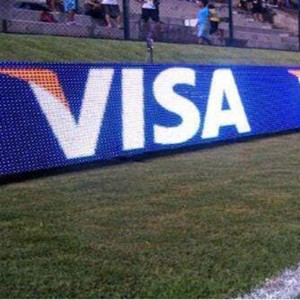 P10 Afișaj cu banderolă cu afișaj cu leduri pe stadion în aer liber