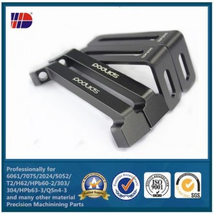 hIgh Prelucrare CNC de precizie din aluminiu cu sablare și ungere