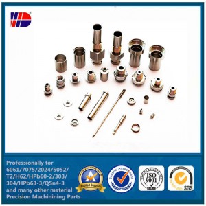 Producător ISO900 Prelucrări de prelucrare a cnc din oțel inoxidabil de precizie