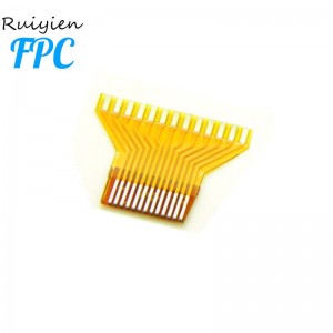 Fabricarea circuitului imprimat flexibil fpc adeziv din material polimidic degetul din aur Amprentă flexibilă pcb placă circuit cablu fpc