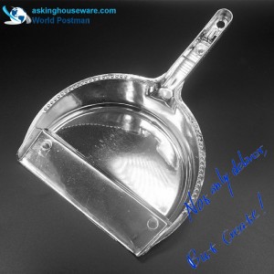 Băiat cu perie de praf Akbrand Semicircle cu mâner lung acoperit cu argint