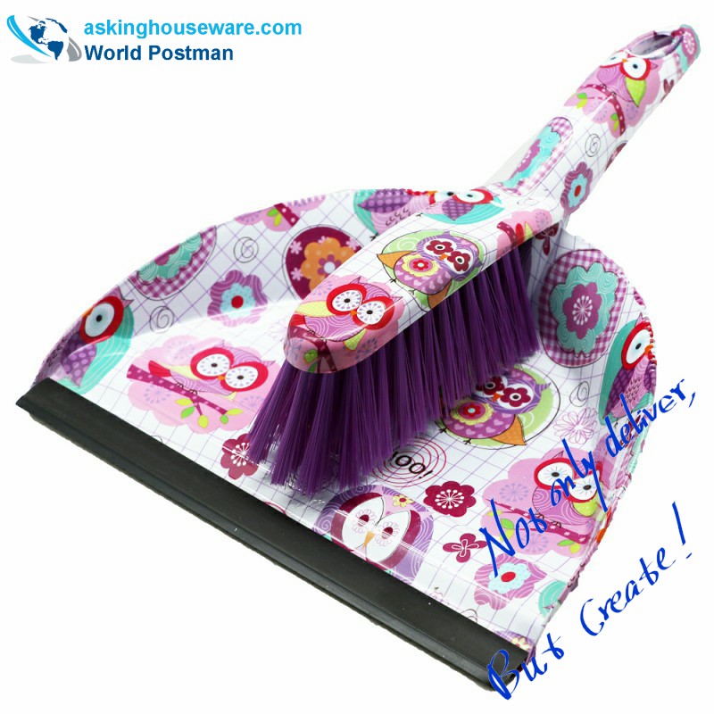 Peria de praf Akbrand Water Mark Dustpan cu linie din PVC la intrarea Dustpan