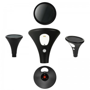 Lumina solară cu spike de grădină