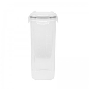 2 bucăți 4 capac de blocare lateral Set de containere pentru depozitarea alimentelor cereale uscate