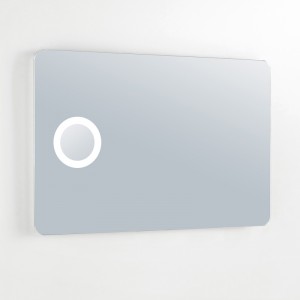 Oglindă de baie retroiluminată cu lumină LED din UE și SUA cu lupare-ENE-AL-111