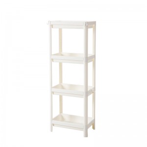 De înaltă calitate 4 straturi multifuncțional raft pentru depozitare din plastic bucătărie