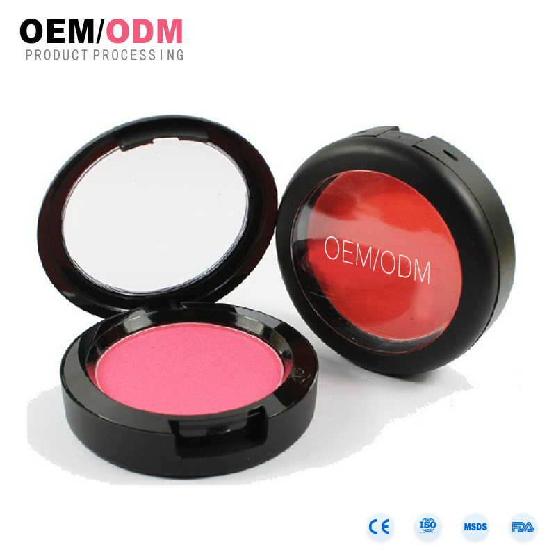 Eticheta privată OEM machiaj de lungă durată blush rezistent la apă unic culori blusher de carton mat