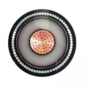 Izolare XLPE SWA 240mm2 Mv Cablu de alimentare 11KV conductor de cupru