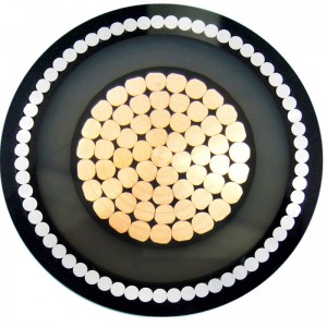 Izolare XLPE SWA 240mm2 Mv Cablu de alimentare 11KV conductor de cupru