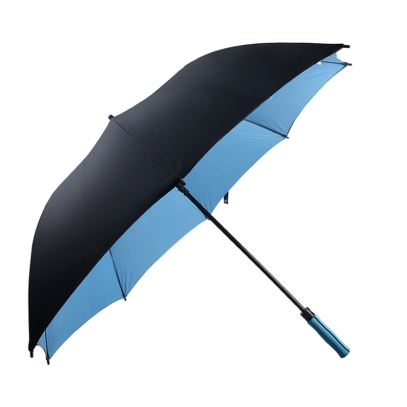 Straturi duble, rezistentă la vânt, ploaie constantă, cutomizată, logo-ul, imprimarea umbrelei de golf