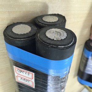 NFC33226- Cablul de alimentare izolat UG MV PR XLPE 12KV 24KV 36KV pentru subteran