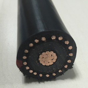 22kv Xlpe Al / Cu Core XLPE Cablu de alimentare izolată cu conductor concentric