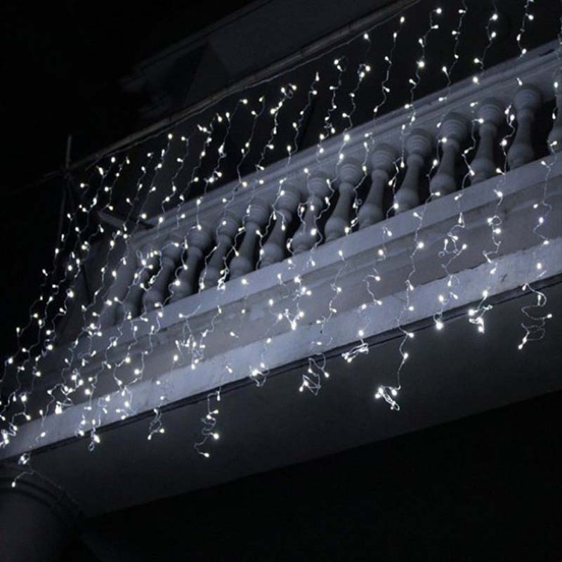 LED-uri Luminări de Crăciun Lumini de Crăciun Crăciun Lumini de Crăciun Decorați-le în aer liber