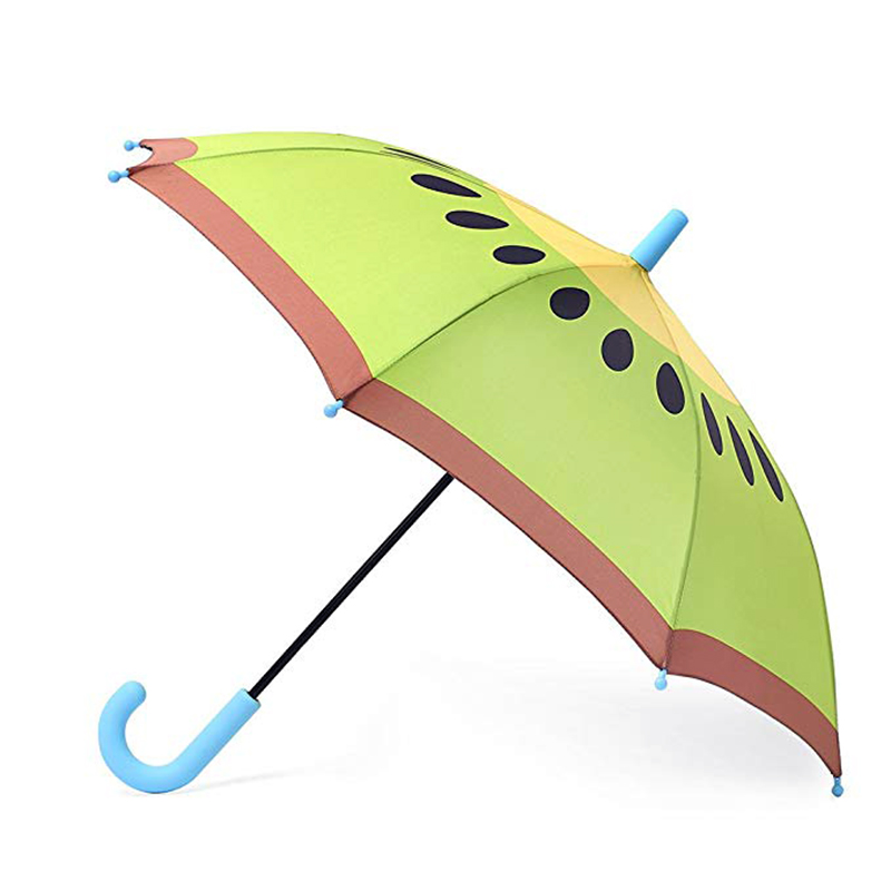Umbrelă de fructe automată deschisă Copii Copii Adorabile modele de Kiwi ploaie drept Umbrelă