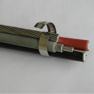 Cablu de cădere de serviciu Triple 600V 2AWG 4AWG 2 / 0AWG 4 / 0AWG 350MCM